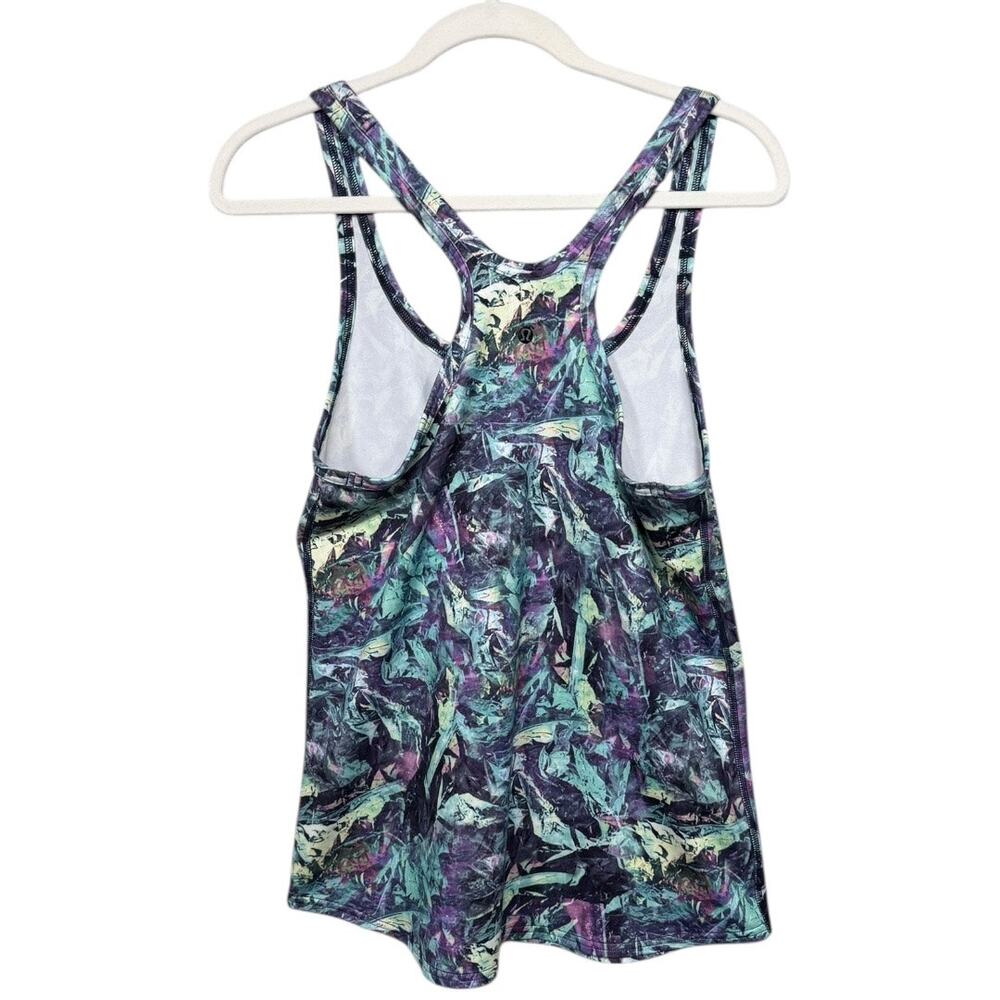 LuLulemon Studio Racerback Iridescent Multi-Color Tank - Size 12 - Picture 4 of 4